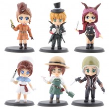 6pcs Identity Ⅴ game figures set(OPP bag)