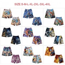 Shangri-La Frontier anime beach short pants summer...