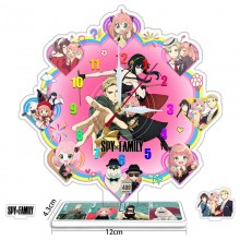 SPY x FAMILY anime Acrylic Stand Diy Clock