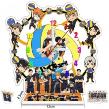 Haikyuu anime Acrylic Stand Diy Clock