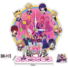Oshi no Ko anime Acrylic Stand Diy Clock