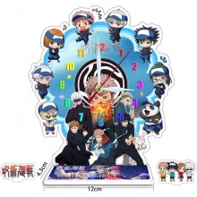 Jujutsu Kaisen anime Acrylic Stand Diy Clock