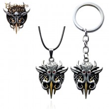 Baldur's Gate 3 game Key Chain Necklace