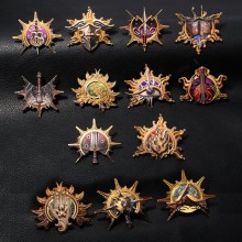 Baldur's Gate 3 game alloy brooch pins