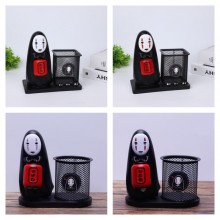 No Face man Bear Mickey anime Resin Pen Holder Con...
