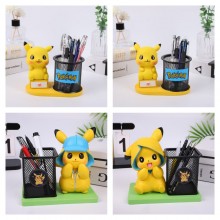 Pokemon Pikachu Capybara anime Resin Pen Holder Co...