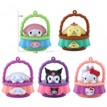 6pcs Sanrio Melody kitty Cinnamoroll Kuromi anime ...