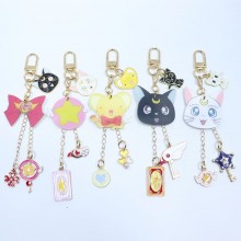 Card Captor Sakura anime alloy key chains