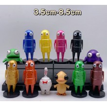 12pcs R.E.P.O repo game figures set(OPP bag)