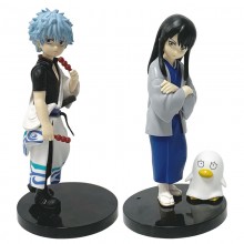 Gintama Sakata Gintoki Katsura Kotarou anime figur...