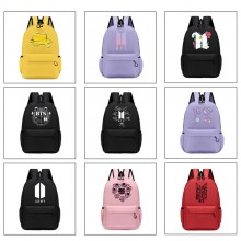BTS BT21 star backpack bags