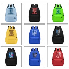 Attack on Titan anime backpack bags
