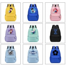 Blue Lock anime backpack bags