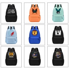 My Hero Academia anime backpack bags