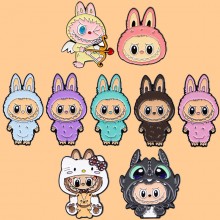 Labubu anime Alloy Enamel Brooch Pins