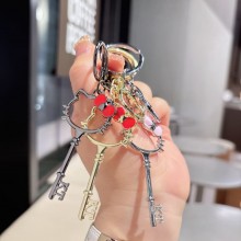 Hello Kitty anime key chain keychains