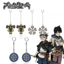 Black Clover anime earrings a pair
