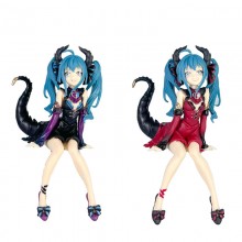 Hatsune Miku Dragon Maid Little Devil Sitting anim...