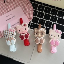 Sanrio hello kitty bangs side hair clip hairpin bo...
