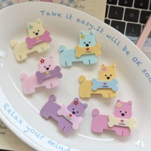 Cute dog bangs side hair clip hairpin bobby pin