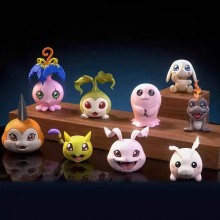 Digital monster Digimon Adventure anime figures se...