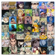 Dr.STONE anime waterproof stickers set(59pcs a set...