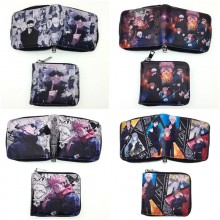 Jujutsu Kaisen anime zipper wallet purse