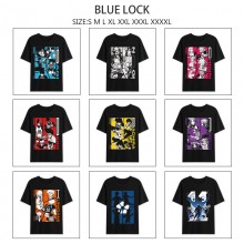 Blue Lock anime Short Sleeve Cotton T-Shirts