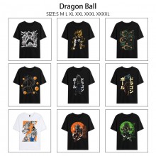Dragon Ball anime Short Sleeve Cotton T-Shirts