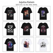 Jujutsu Kaisen anime Short Sleeve Cotton T-Shirts