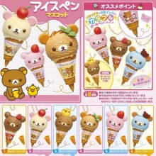 Ice Cream Cone Rilakkuma anime figures(6pcs a set)