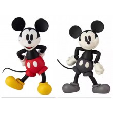 Red grey Mickey Mouse anime figure