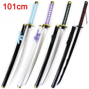 Bleach Kurosaki Ichigo anime cosplay ABS wood swords 101CM