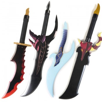 Solo Leveling anime cosplay weapon knife wood swords