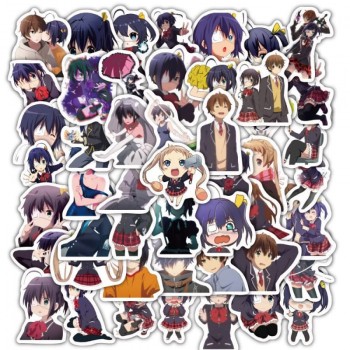 Chuunibyou Demo Koi ga shitai anime waterproof stickers set(60pcs a set)