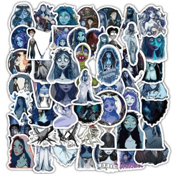 Corpse Bride waterproof stickers set(60pcs a set)