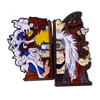 Naruto Jiraiya anime Alloy Enamel Badges Brooch Pins