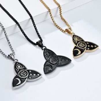 Viking Wicca Sun Star Moon Necklaces