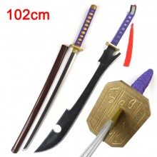 Bleach Kyoraku Shunsui anime cosplay wooden swords...