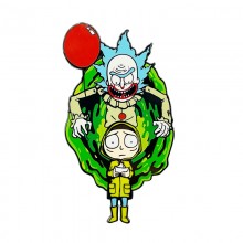 Rick and Morty anime Alloy Enamel Badges Brooch Pi...