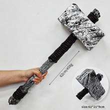 War Beast Sacrifice Cosplay Fighting PU Hammer 62cm