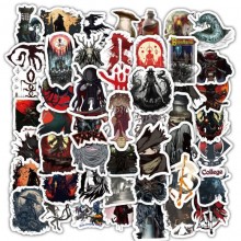 Bloodborne game waterproof stickers set(60pcs a set)