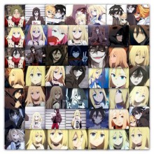 Angels of Death anime waterproof stickers set(59pc...