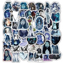 Corpse Bride waterproof stickers set(60pcs a set)
