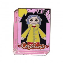 Coraline the Secret Door anime Alloy Enamel Badges...