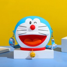 Original Doraemon Silicone Crossbody Shoulder Bag