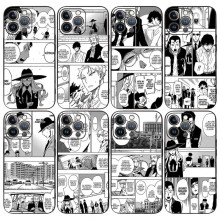 Black And White anime iphone 16/15/14/X PLUS Pro M...