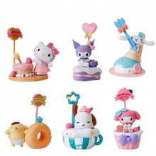 6pcs/set Sanrio Melody kitty Cinnamoroll Kuromi De...