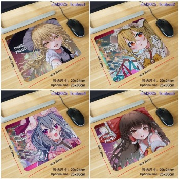 Touhou Project anime mouse pad mat 30*25*0.3cm