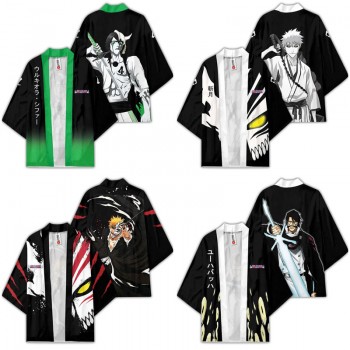 Bleach anime kimono cloak mantle hoodie